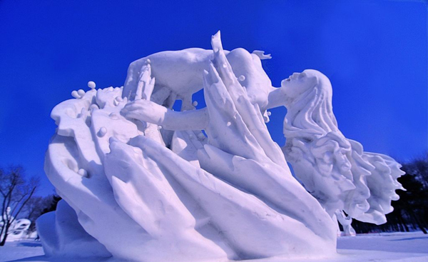 Ice Sculpture Harbin winter